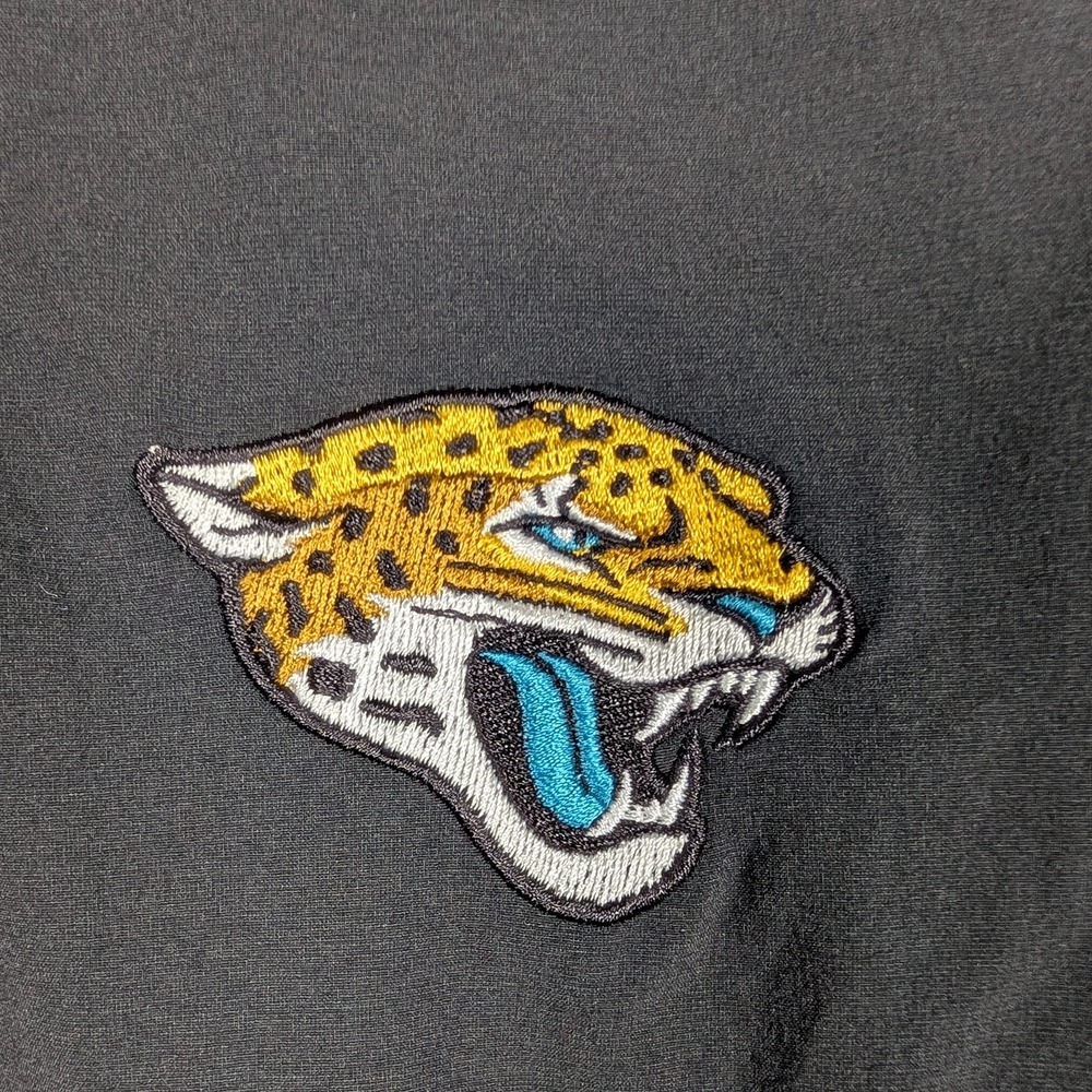 Jacksonville Jaguars Jacket Mens 2XL Black NFL Football Nike Warm Up Team Issue - Picture 5 of 14